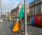 Flag raising